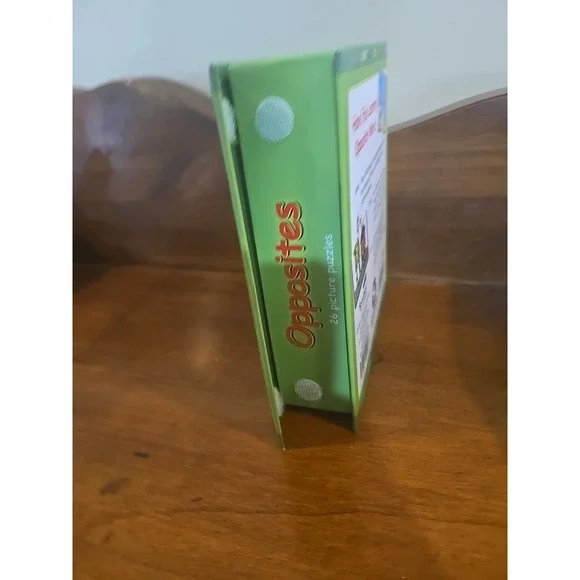 Opposites & Animals Puzzles:Picture Puzzles Book Spice Box Preschool - Lot Of 2 - Picture 10 of 11